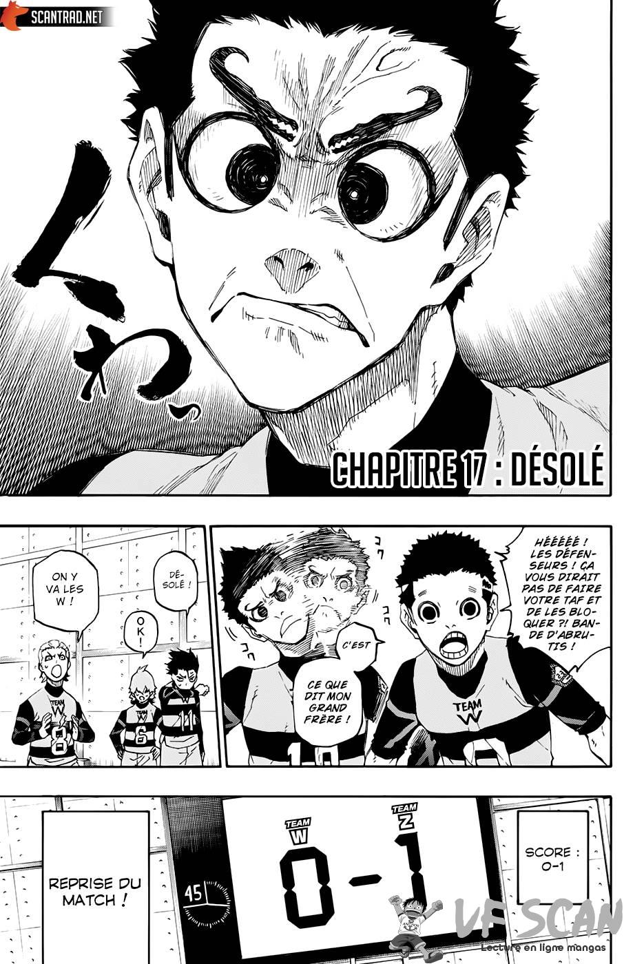 Read Blue Lock FR Manga Online