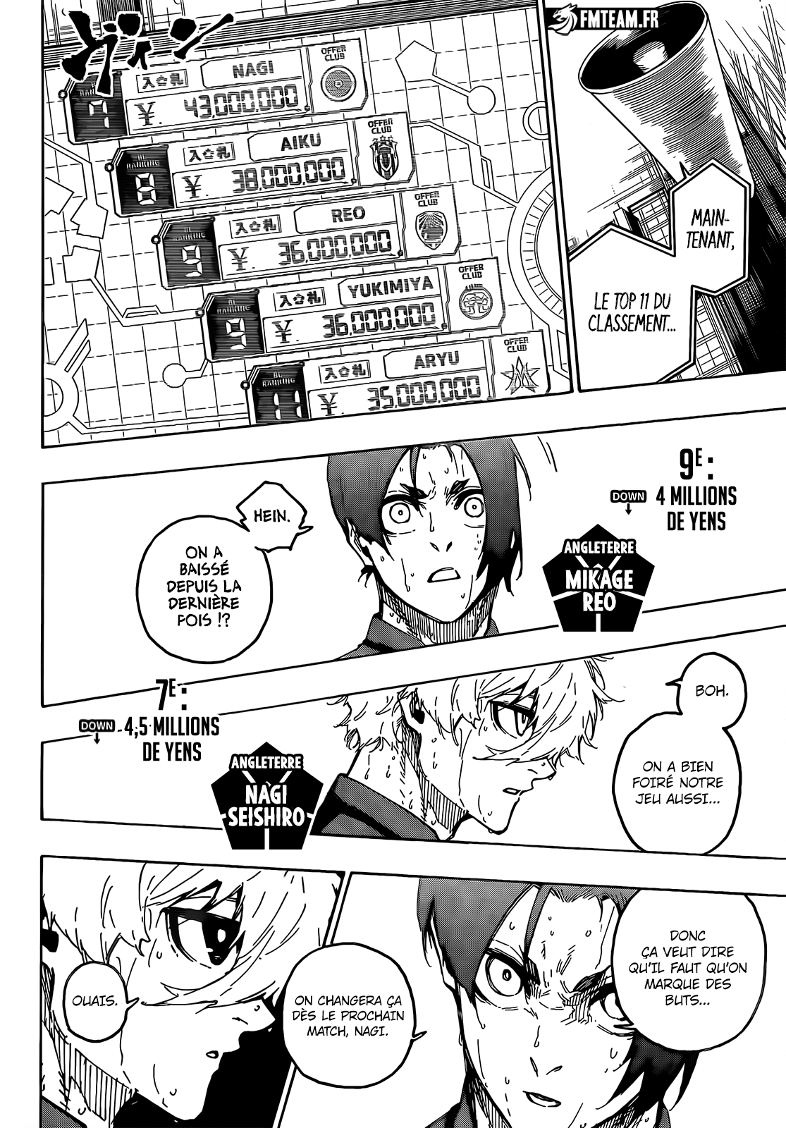 Read Blue Lock FR Manga Online