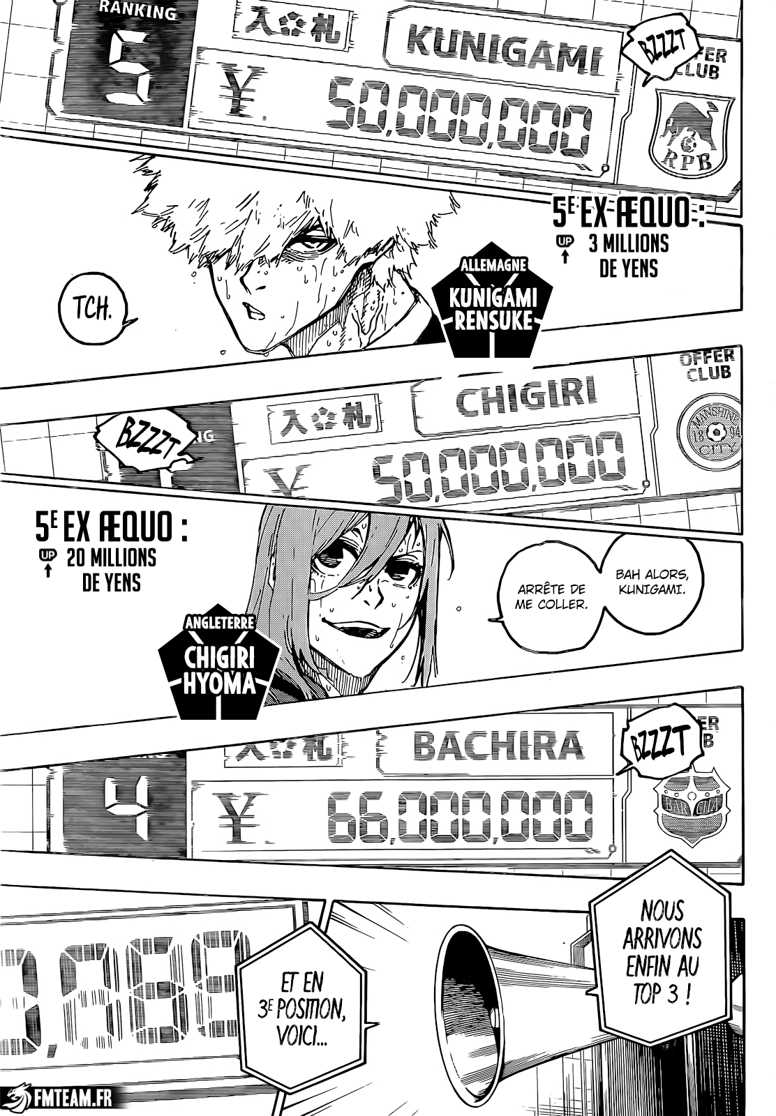 Read Blue Lock FR Manga Online