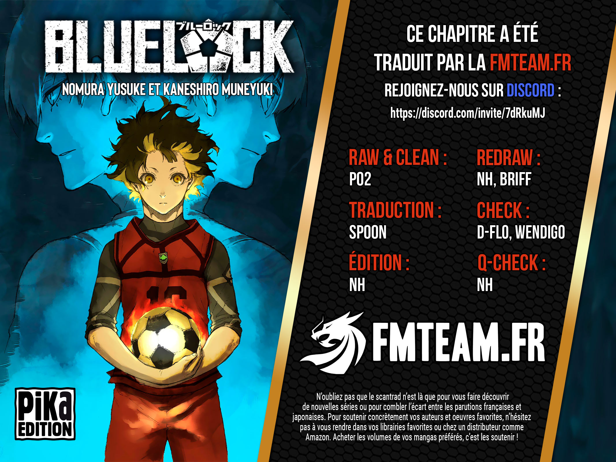 Read Blue Lock FR Manga Online