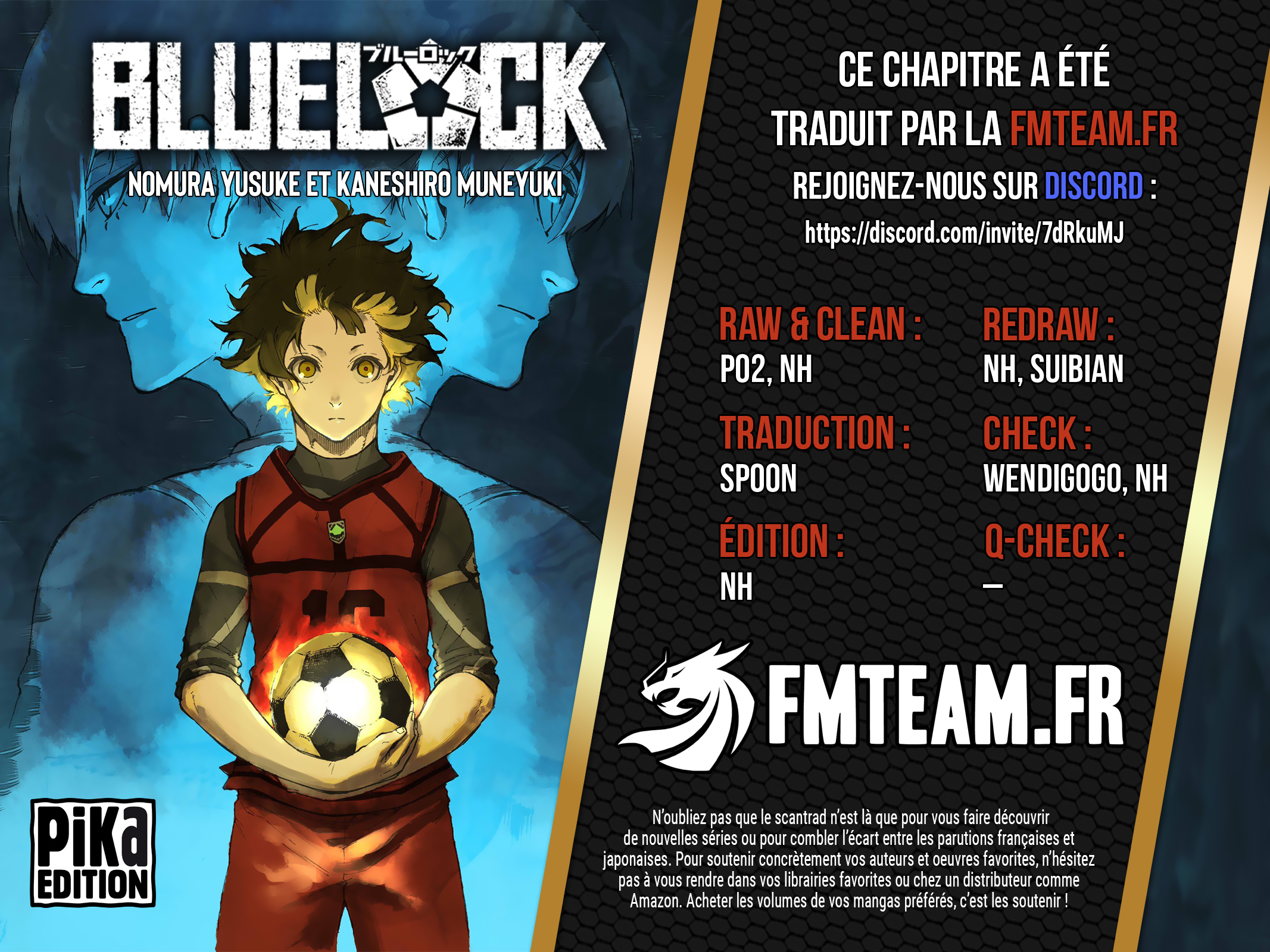 Read Blue Lock FR Manga Online