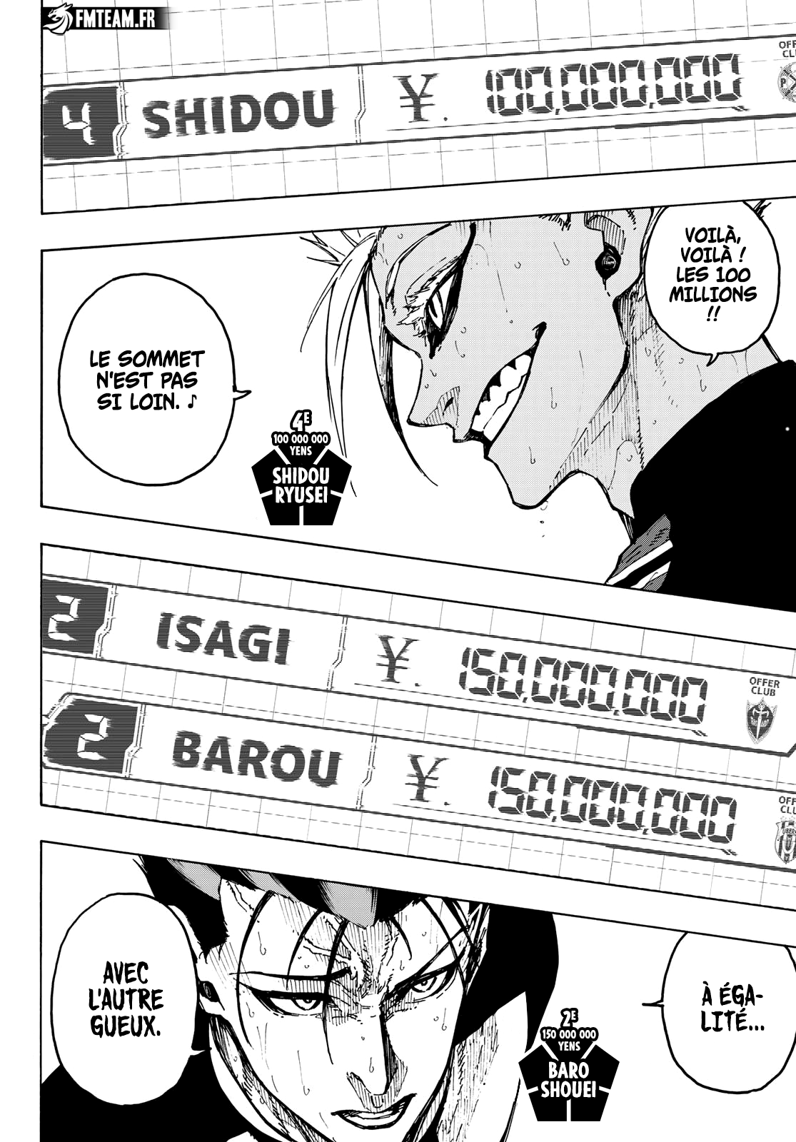 Read Blue Lock FR Manga Online