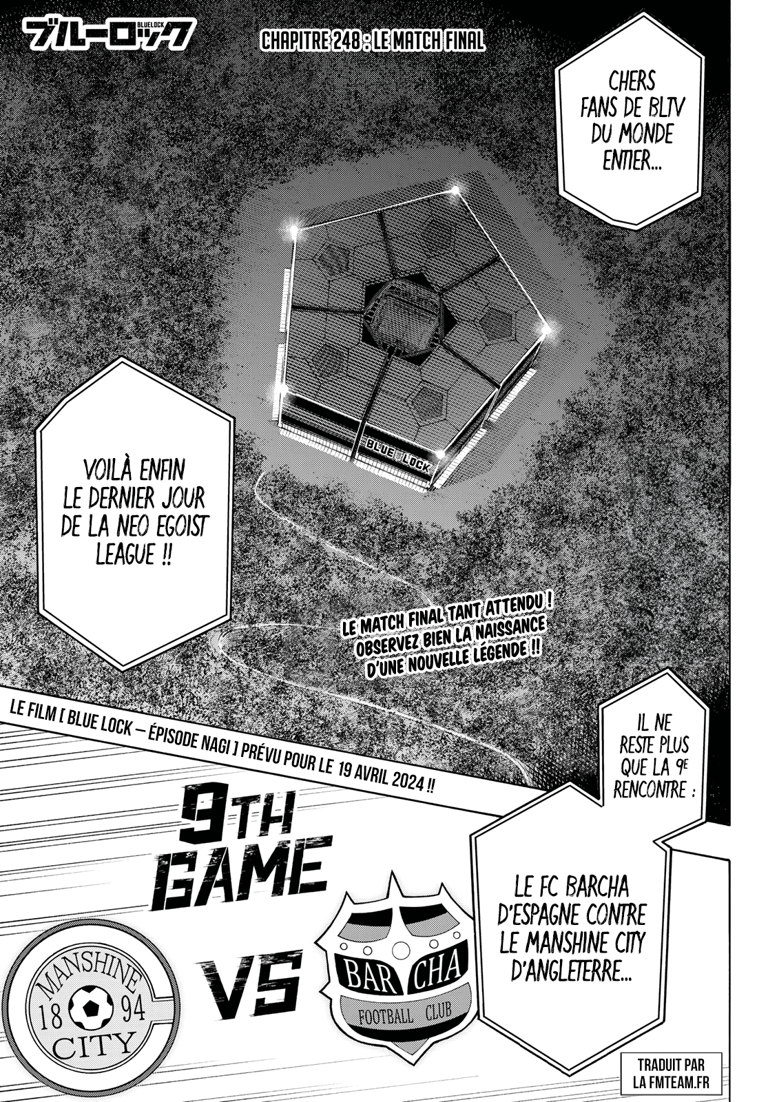 Read Blue Lock FR Manga Online