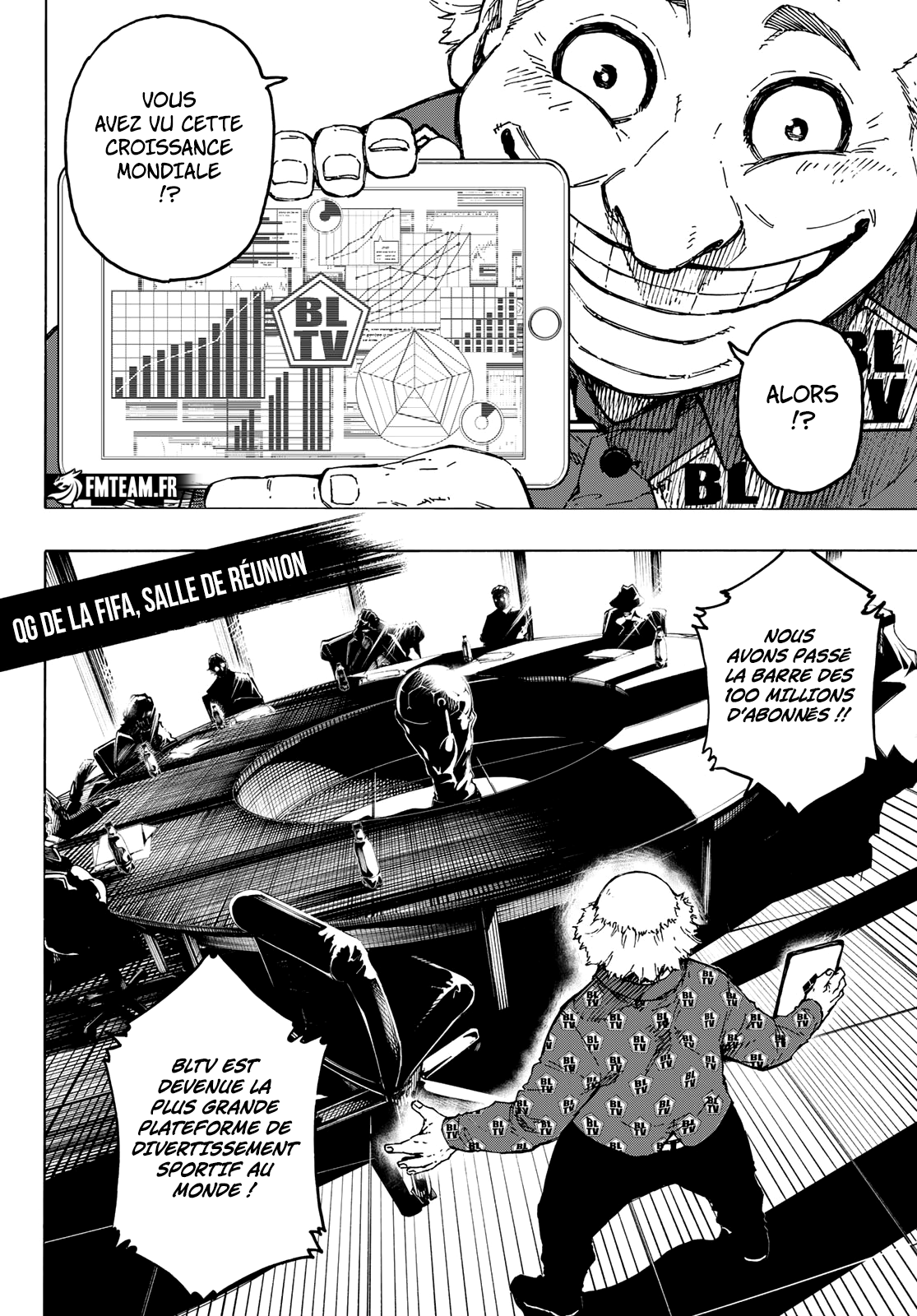 Read Blue Lock FR Manga Online