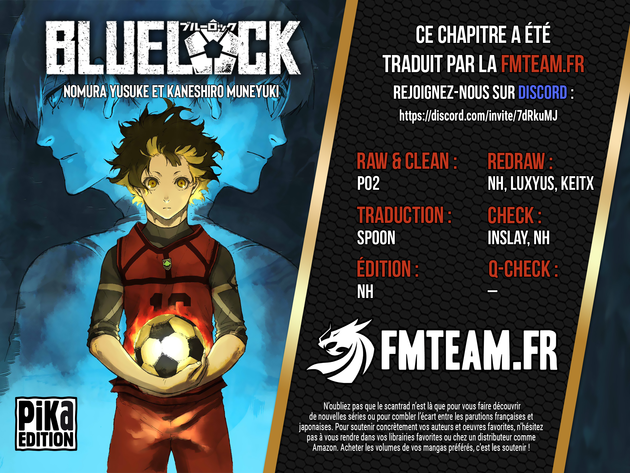 Read Blue Lock FR Manga Online