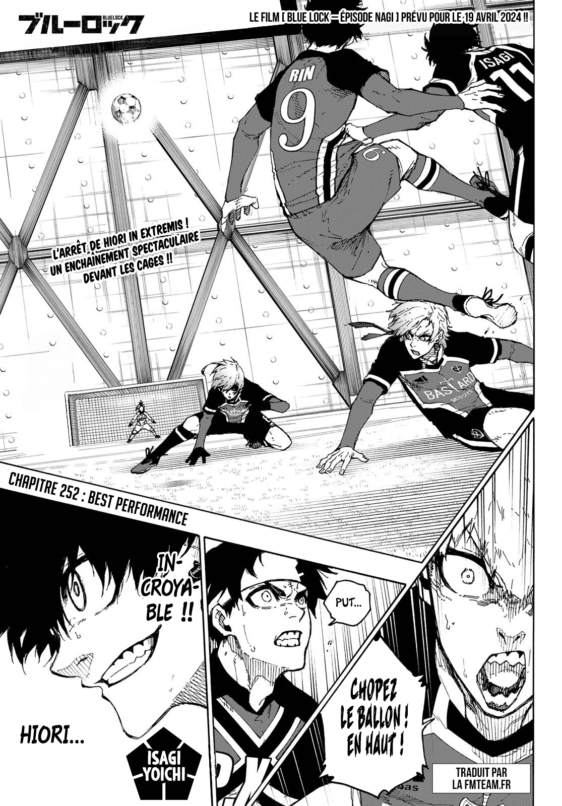 Read Blue Lock FR Manga Online