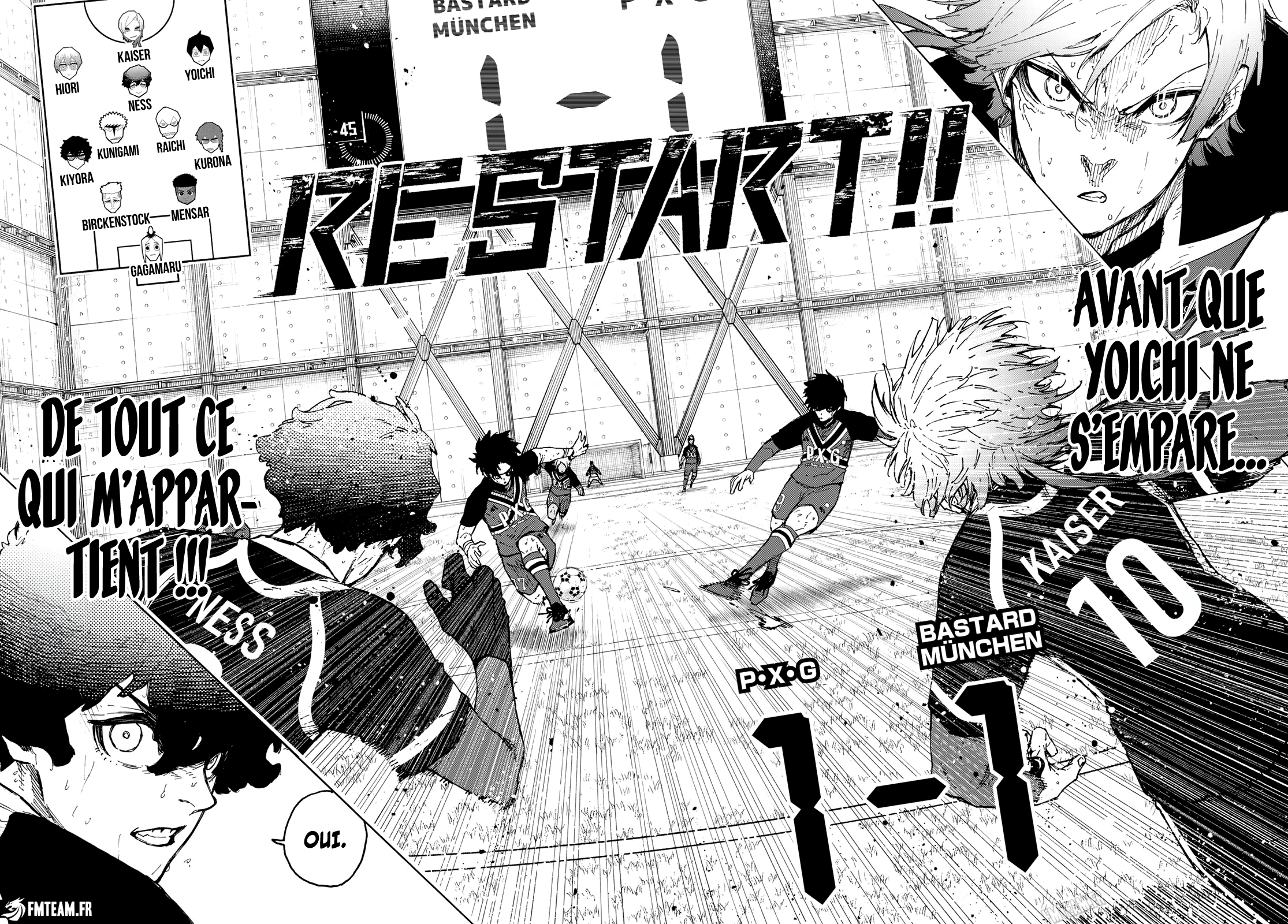 Read Blue Lock FR Manga Online