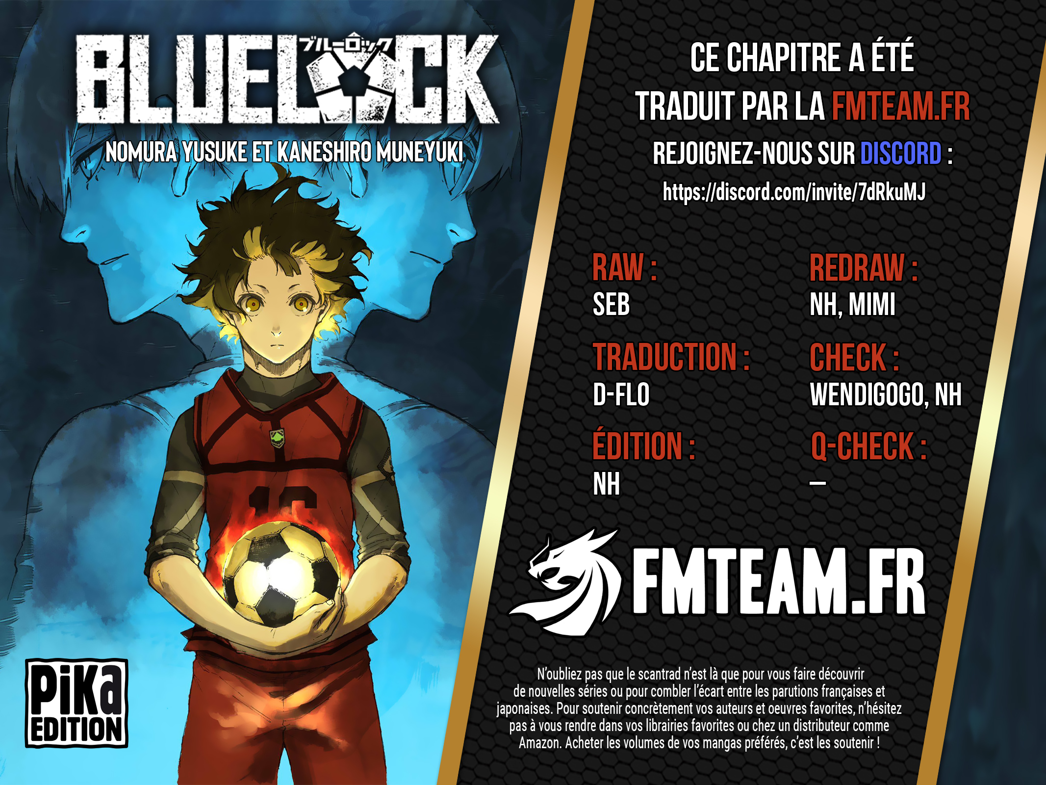 Read Blue Lock FR Manga Online