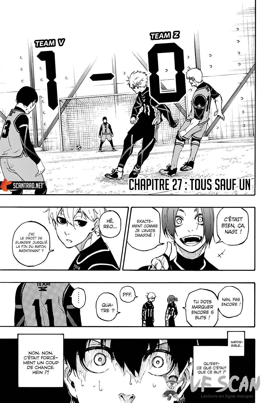 Read Blue Lock FR Manga Online