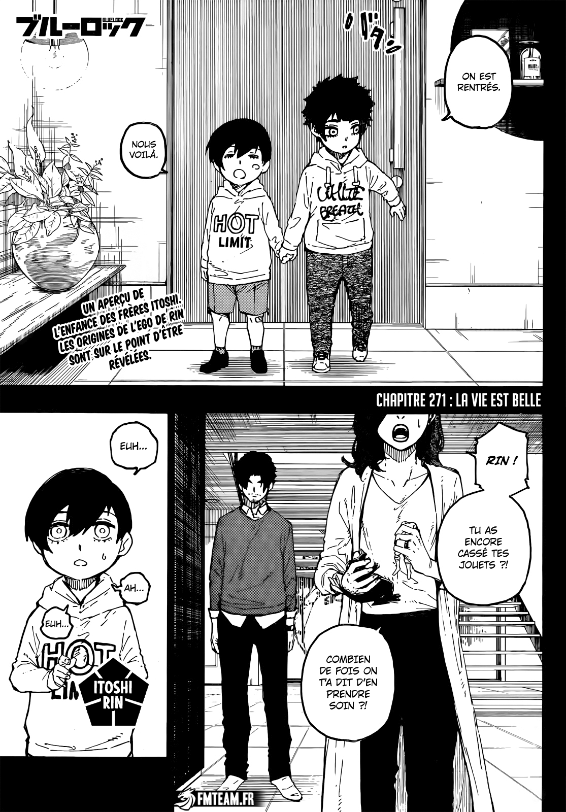 Read Blue Lock FR Manga Online