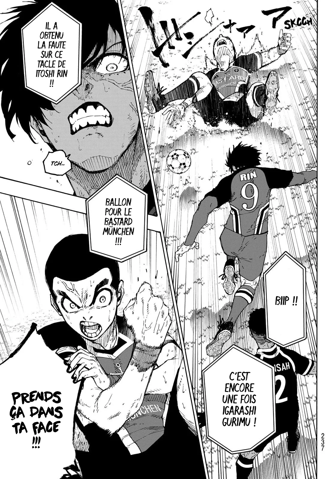 Read Blue Lock FR Manga Online