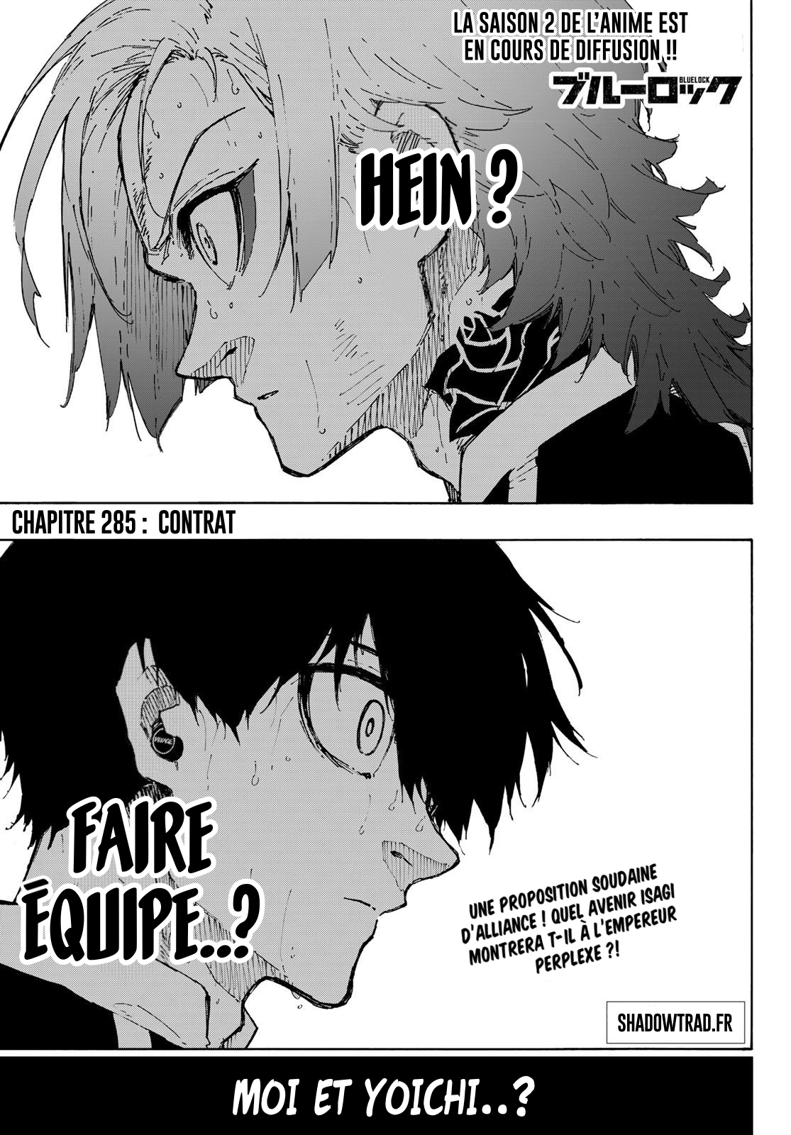 Read Blue Lock FR Manga Online