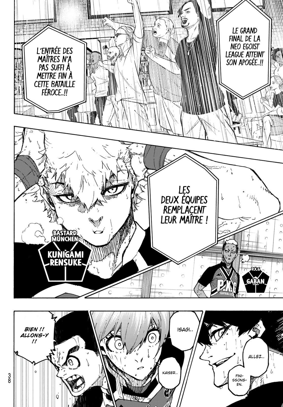 Read Blue Lock FR Manga Online