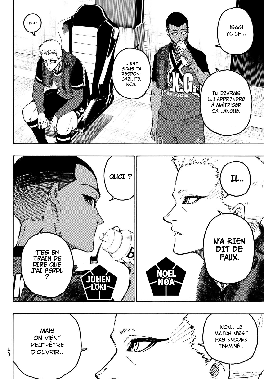 Read Blue Lock FR Manga Online