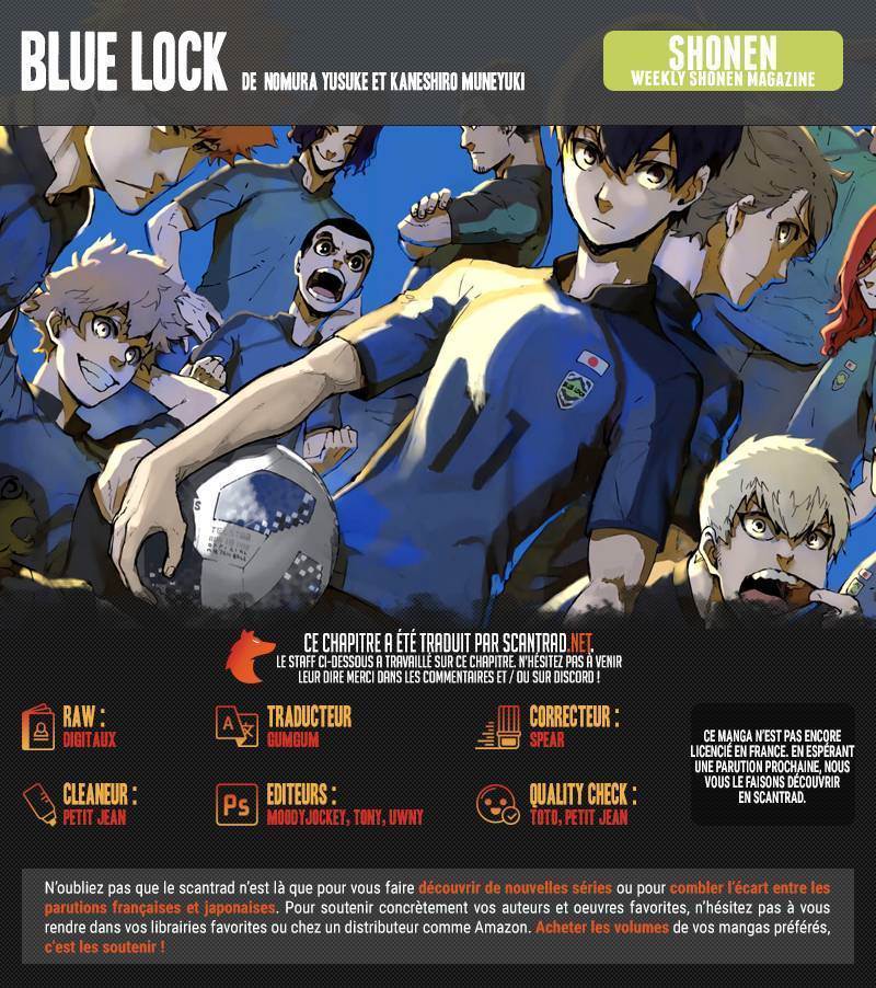 Read Blue Lock FR Manga Online
