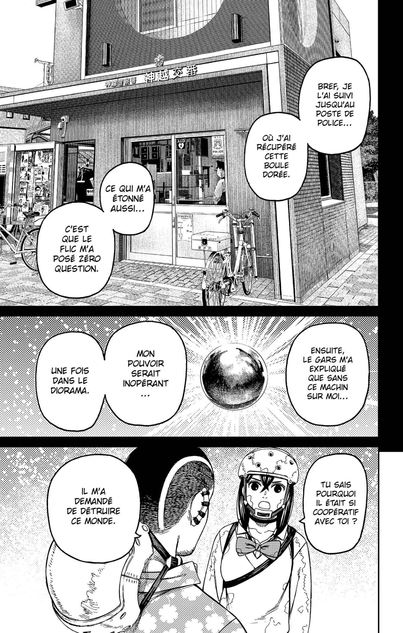 Read Dandadan FR Manga Online