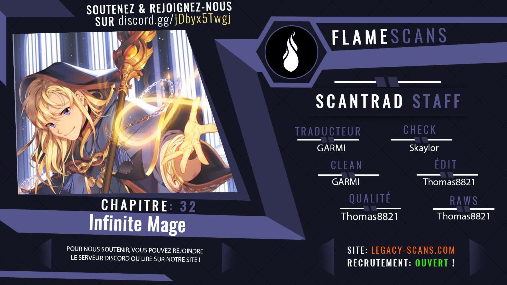 Read Infinite Mage FR Manga Online