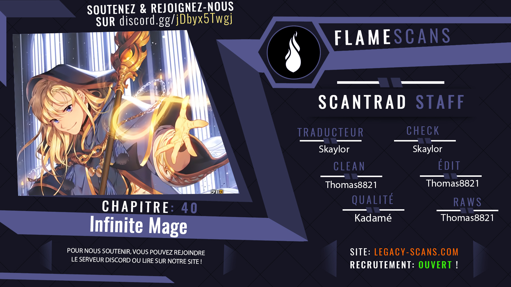 Read Infinite Mage FR Manga Online