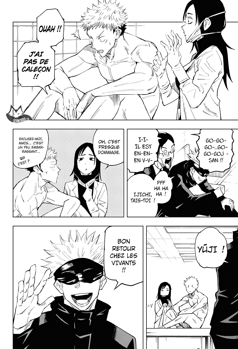 Read Jujutsu Kaisen FR Manga Online