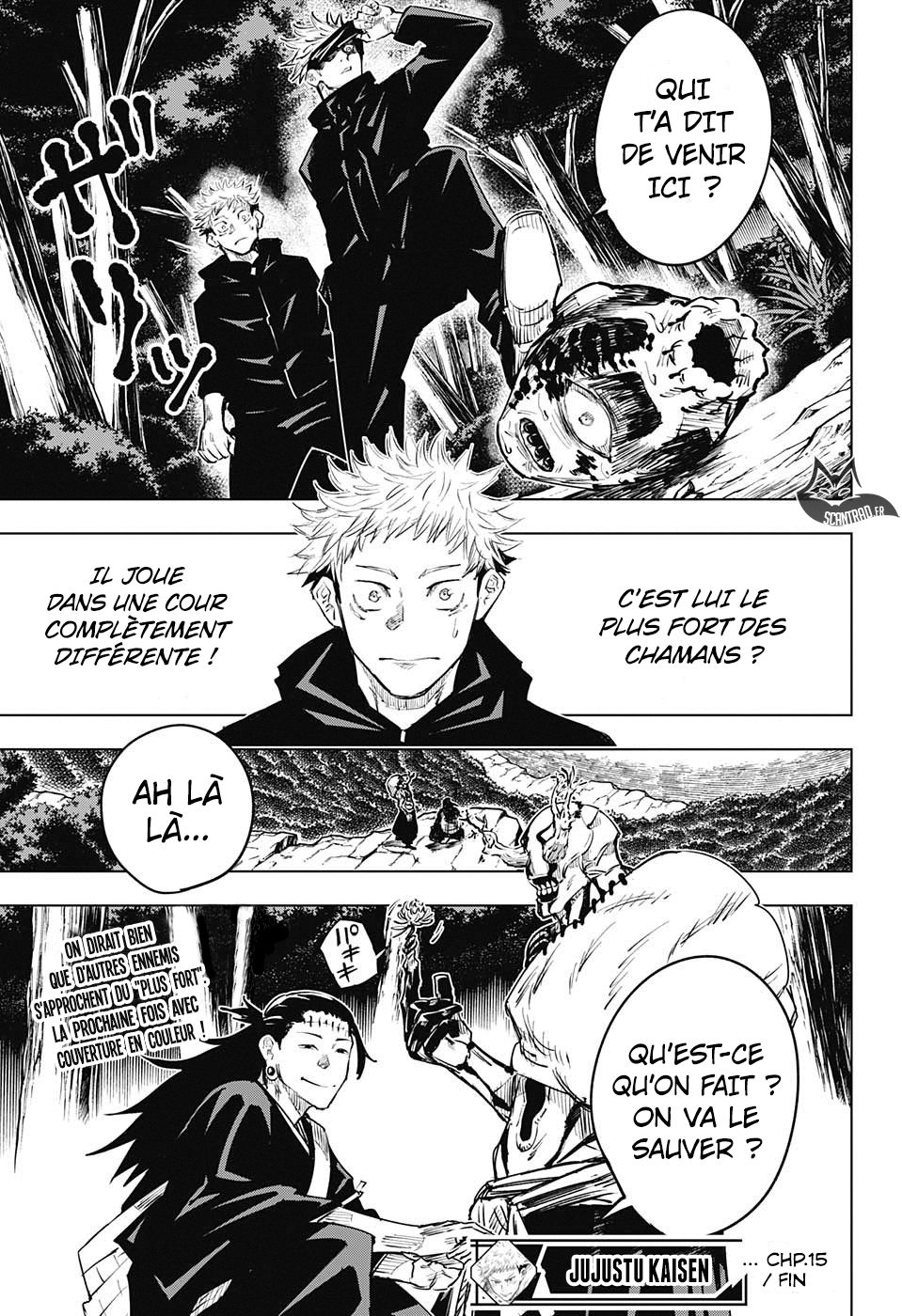 Read Jujutsu Kaisen FR Manga Online