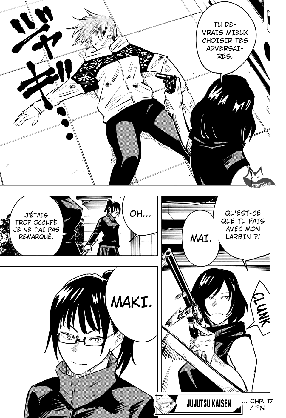 Read Jujutsu Kaisen FR Manga Online