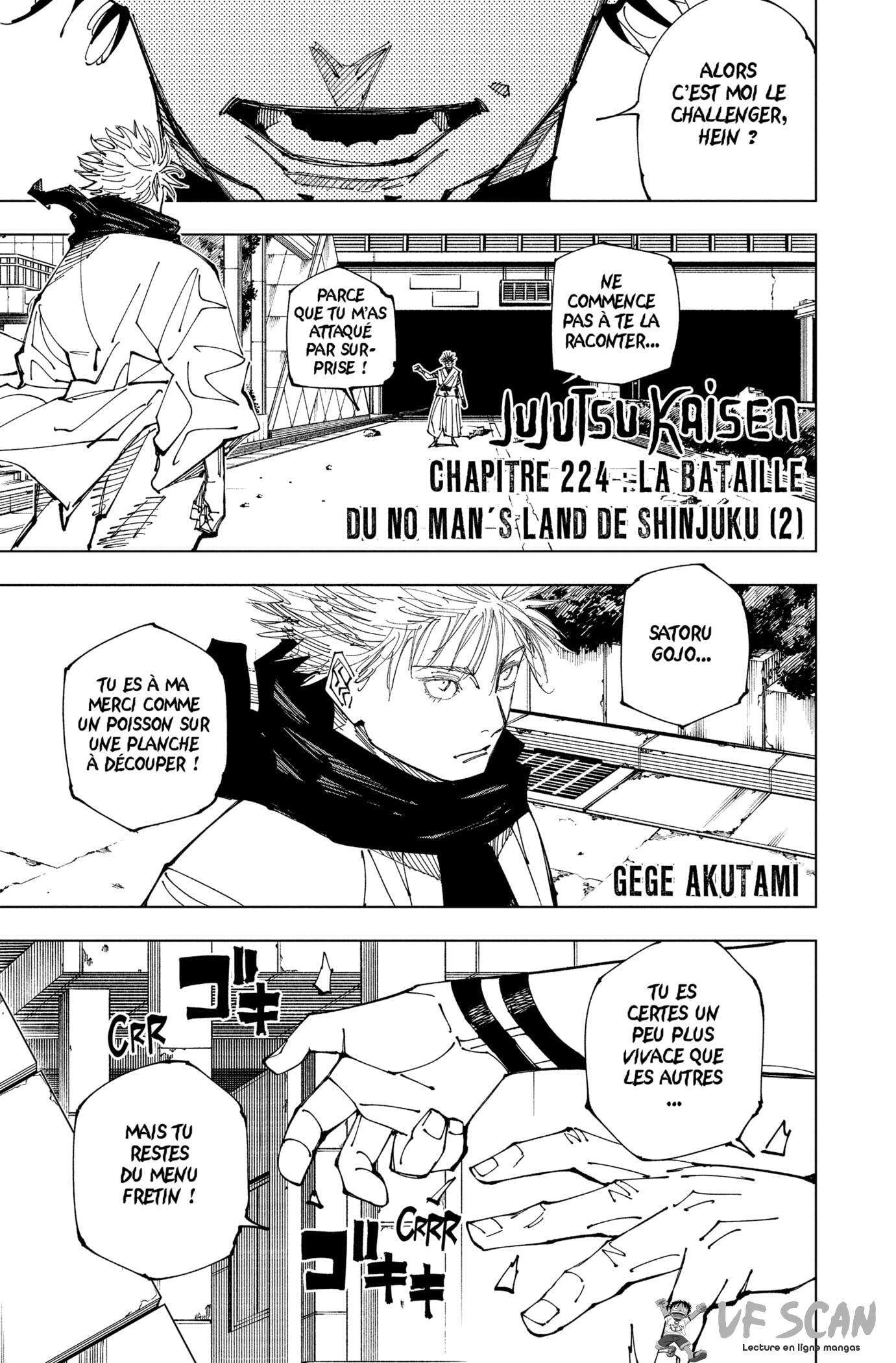 Read Jujutsu Kaisen FR Manga Online