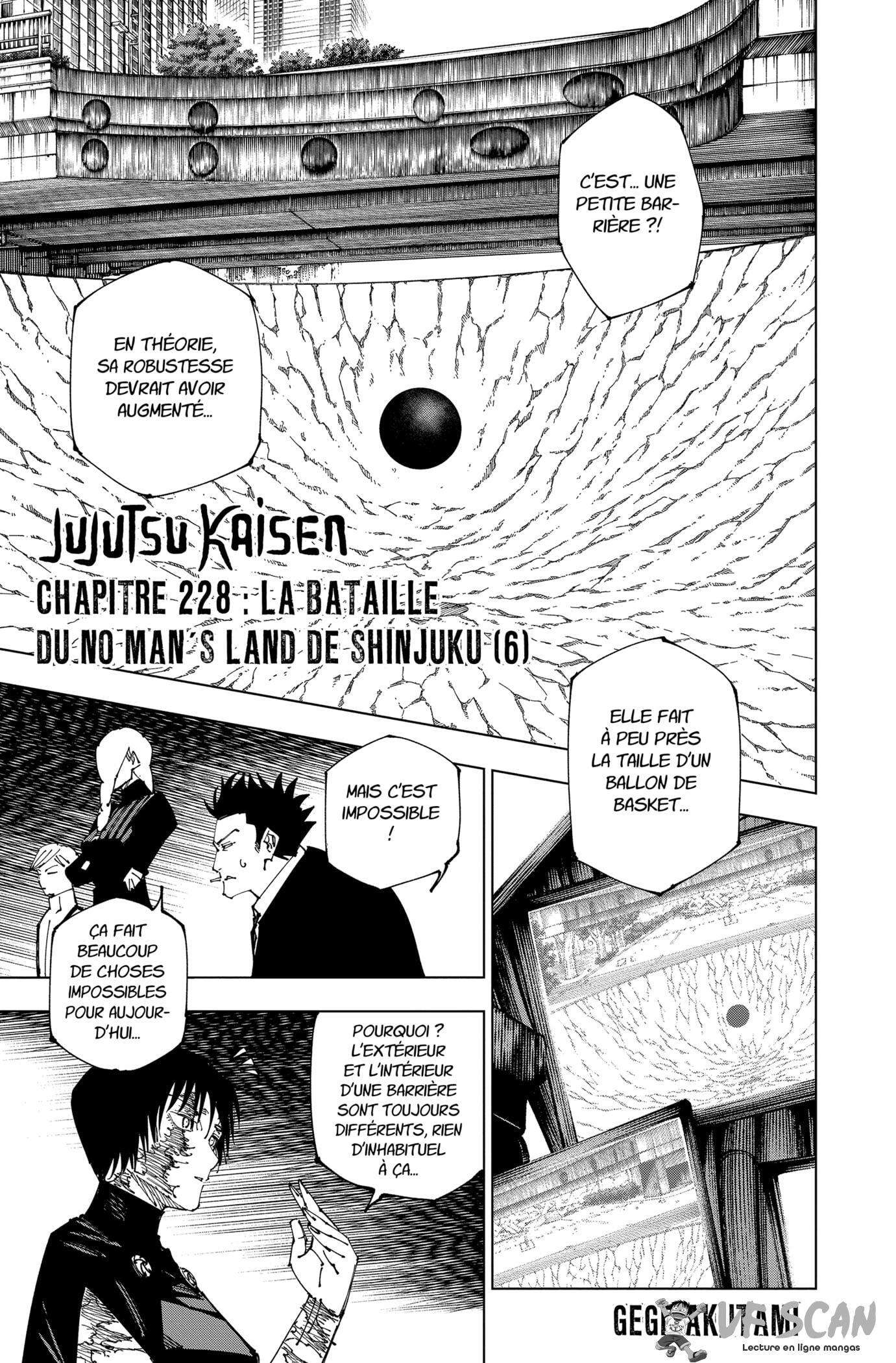 Read Jujutsu Kaisen FR Manga Online
