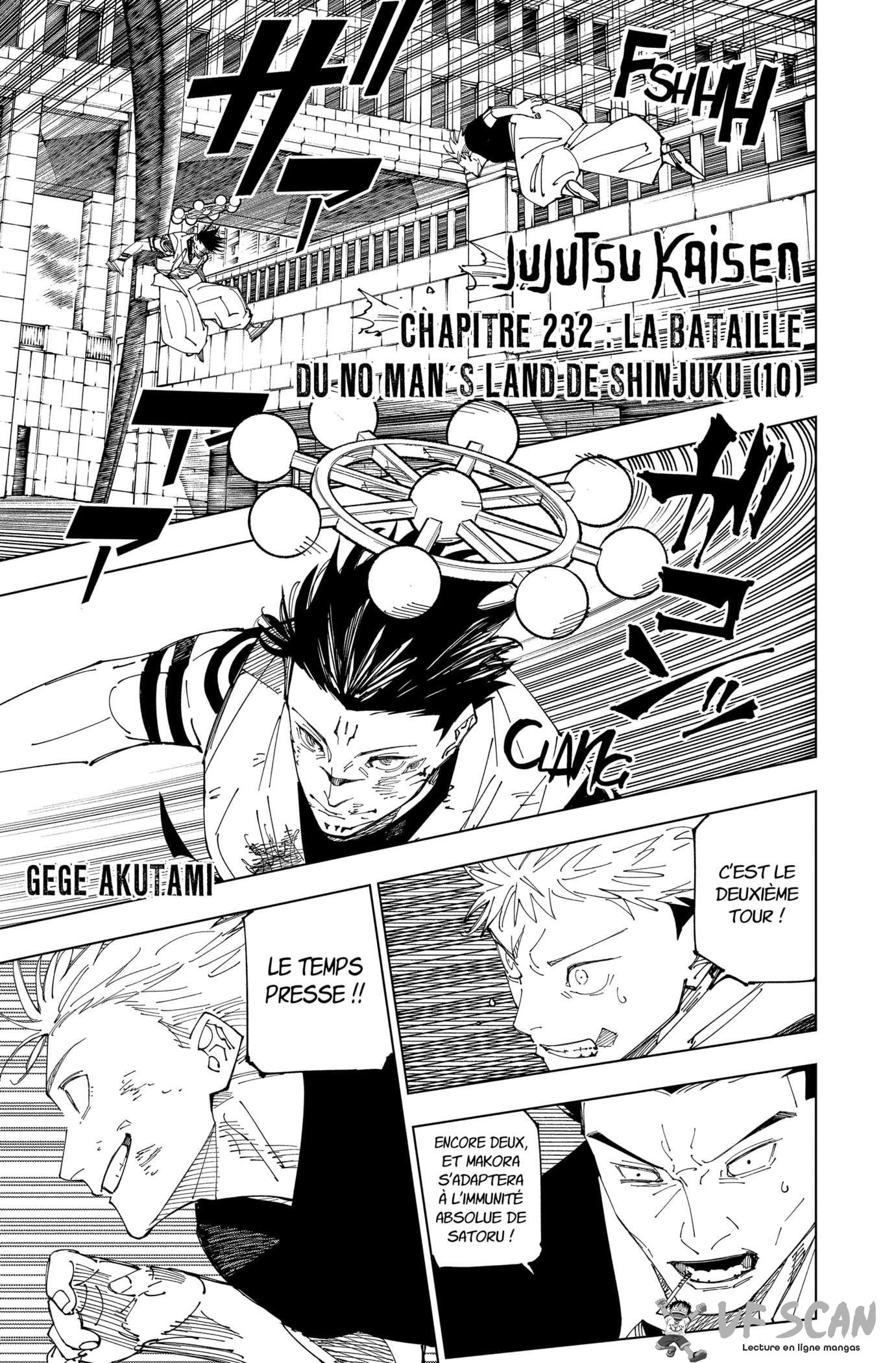 Read Jujutsu Kaisen FR Manga Online