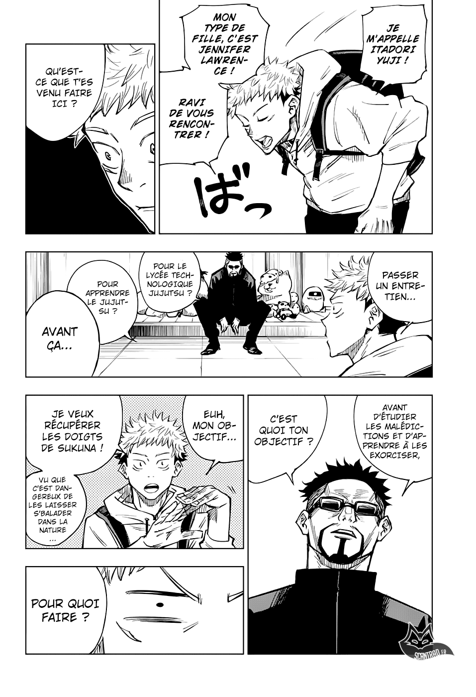 Read Jujutsu Kaisen FR Manga Online