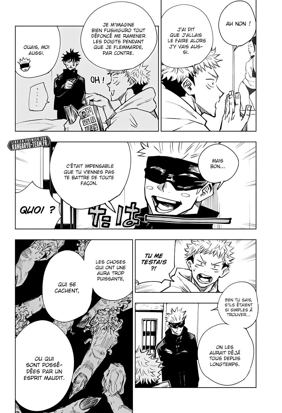 Read Jujutsu Kaisen FR Manga Online
