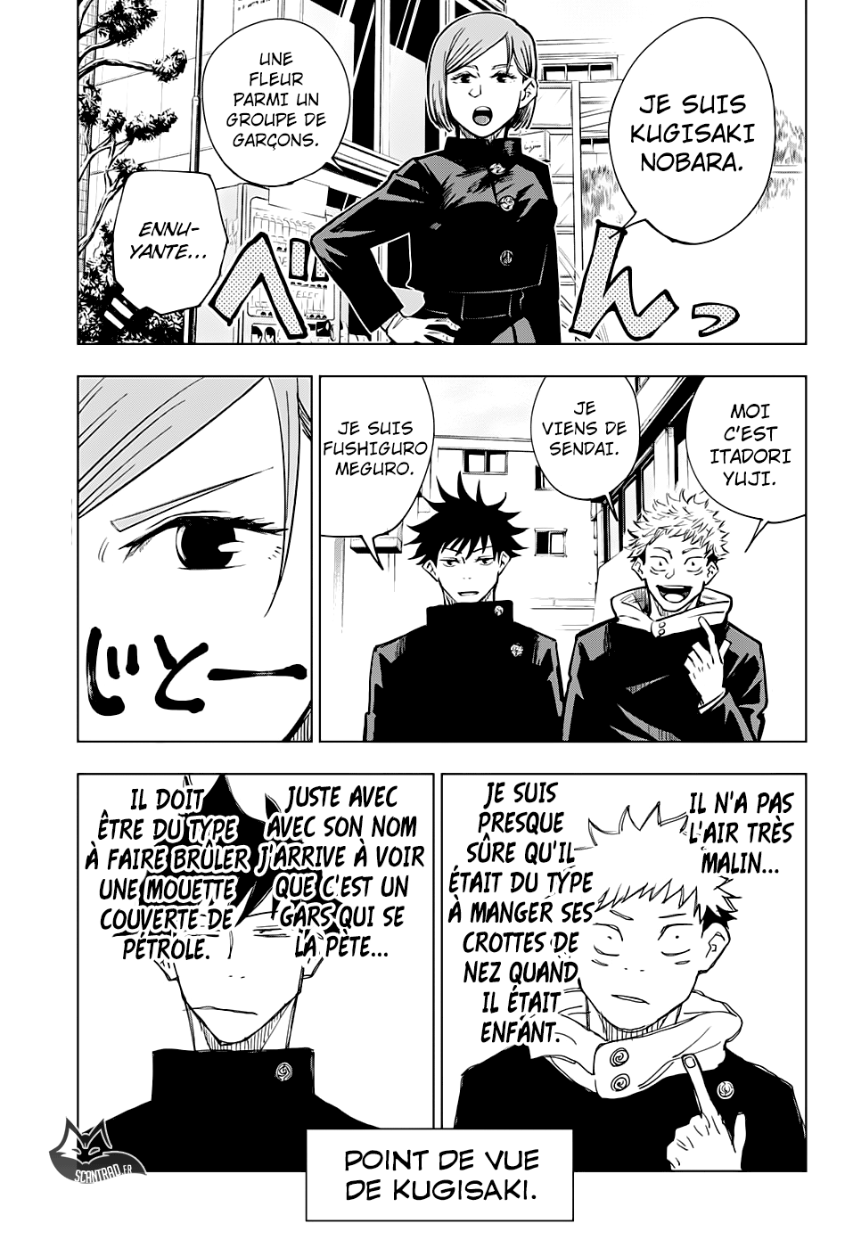 Read Jujutsu Kaisen FR Manga Online