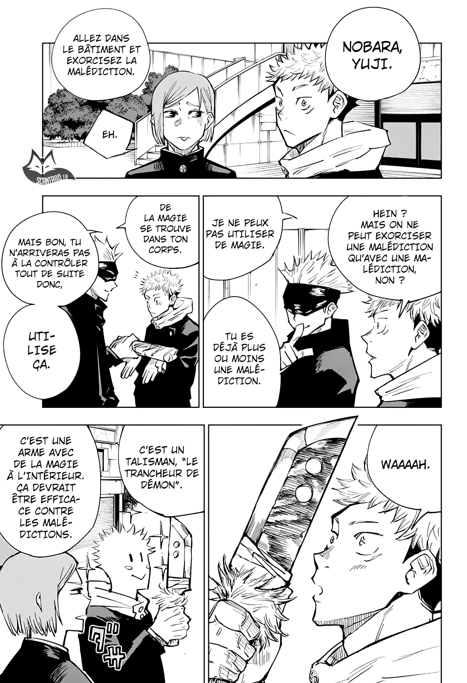 Read Jujutsu Kaisen FR Manga Online