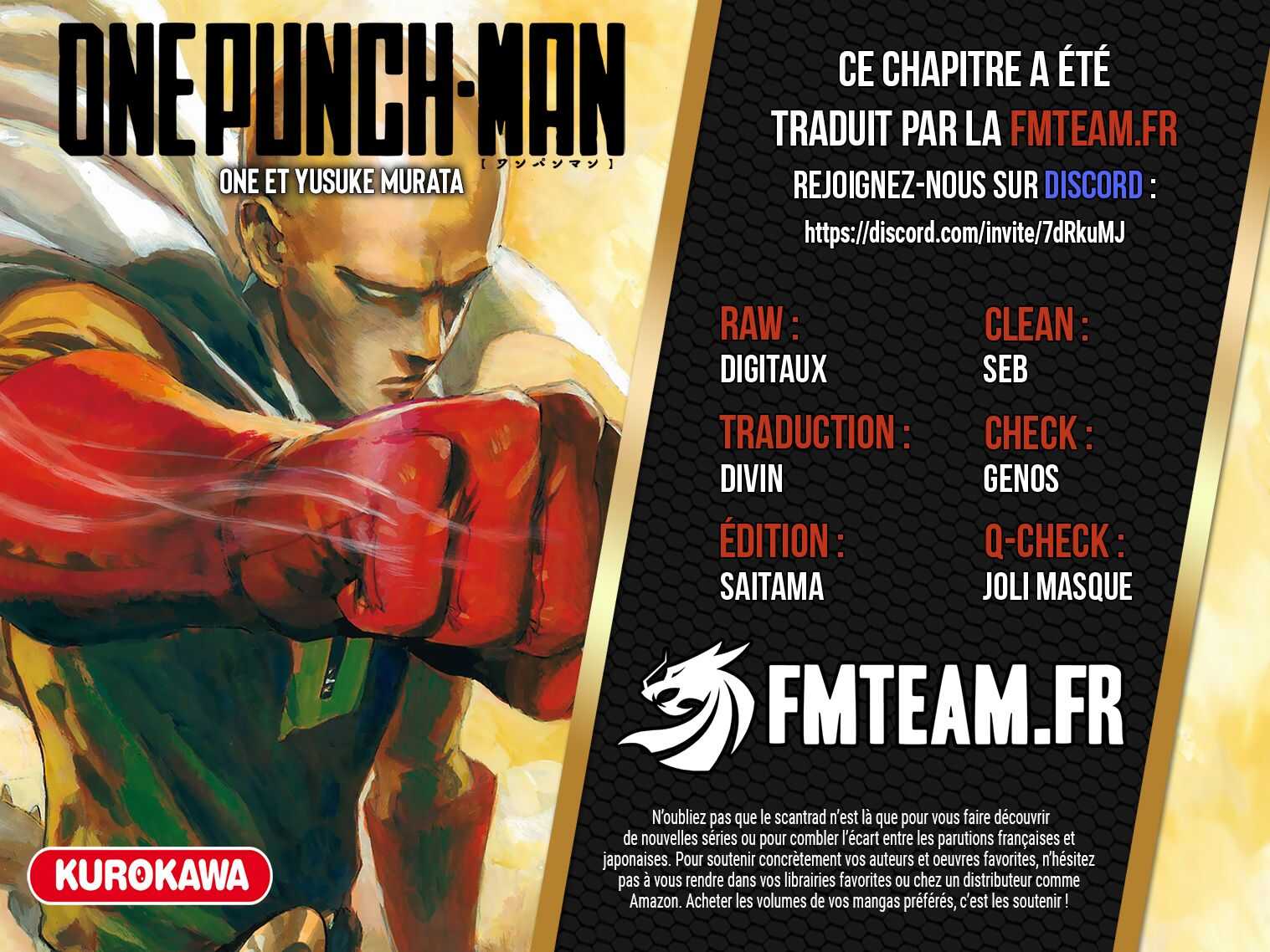 Read One-Punch Man FR Manga Online
