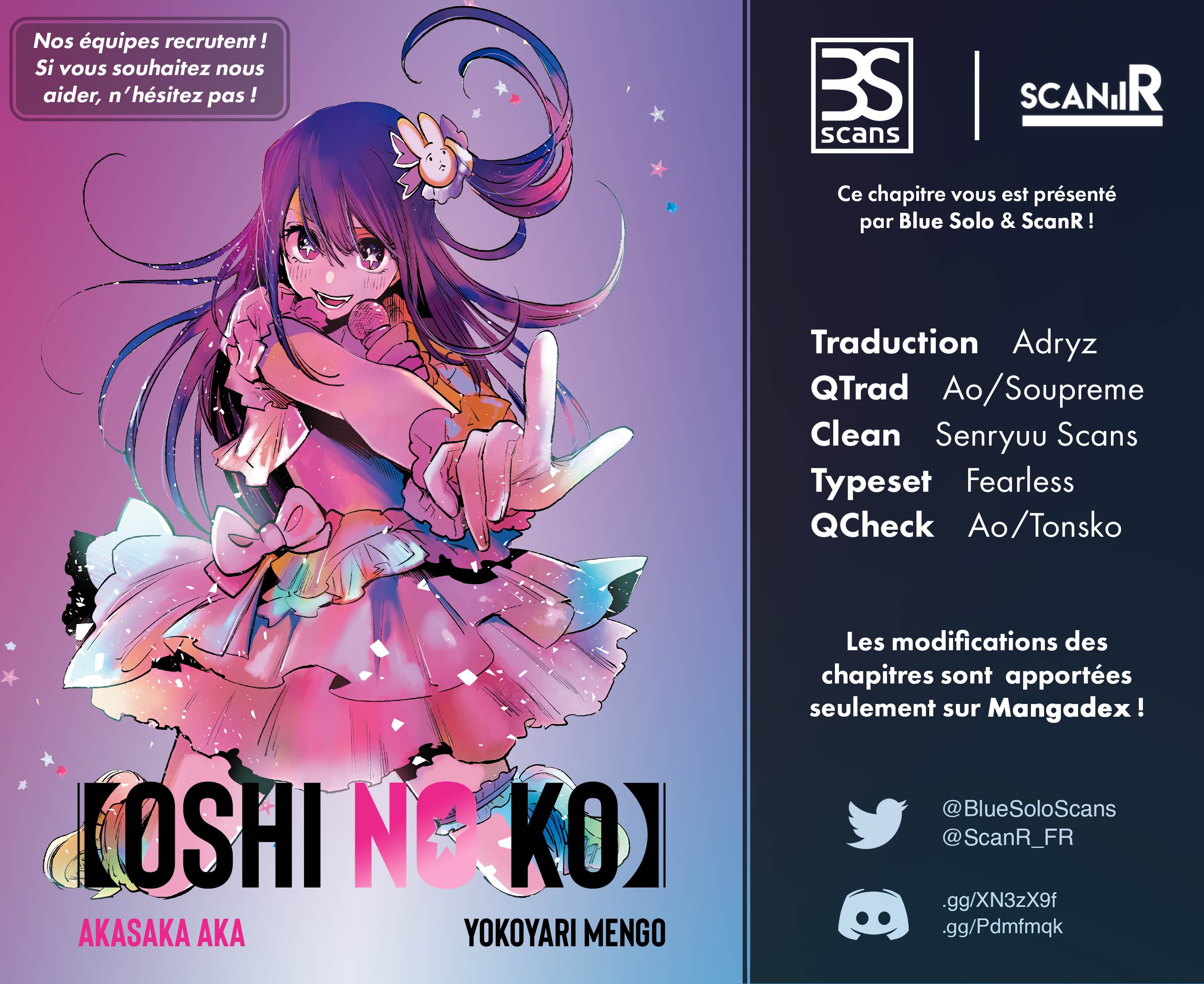 Read Oshi no Ko FR Manga Online