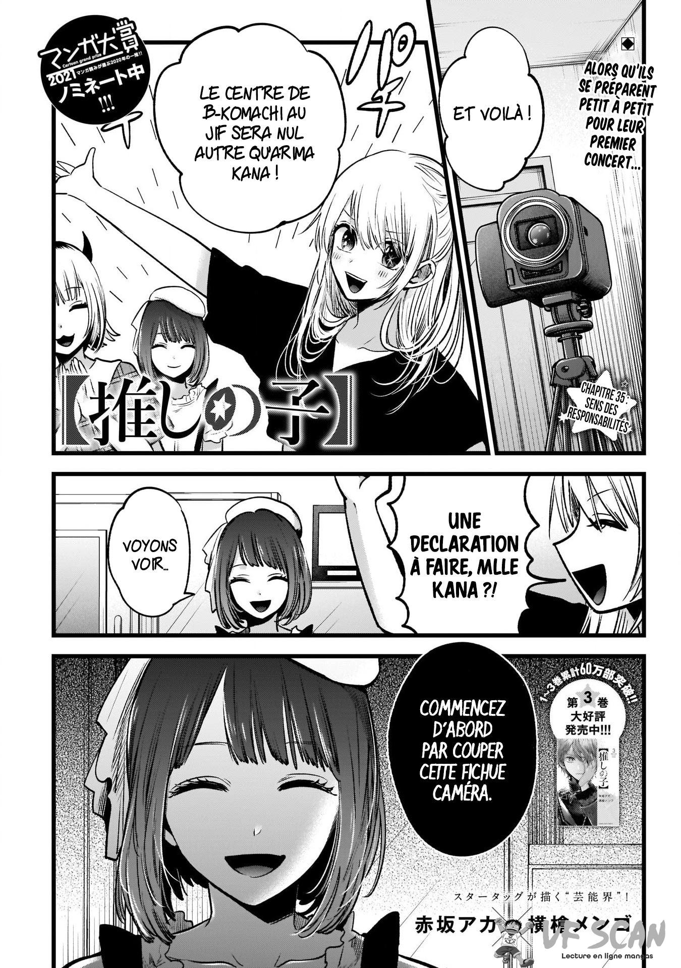 Read Oshi no Ko FR Manga Online