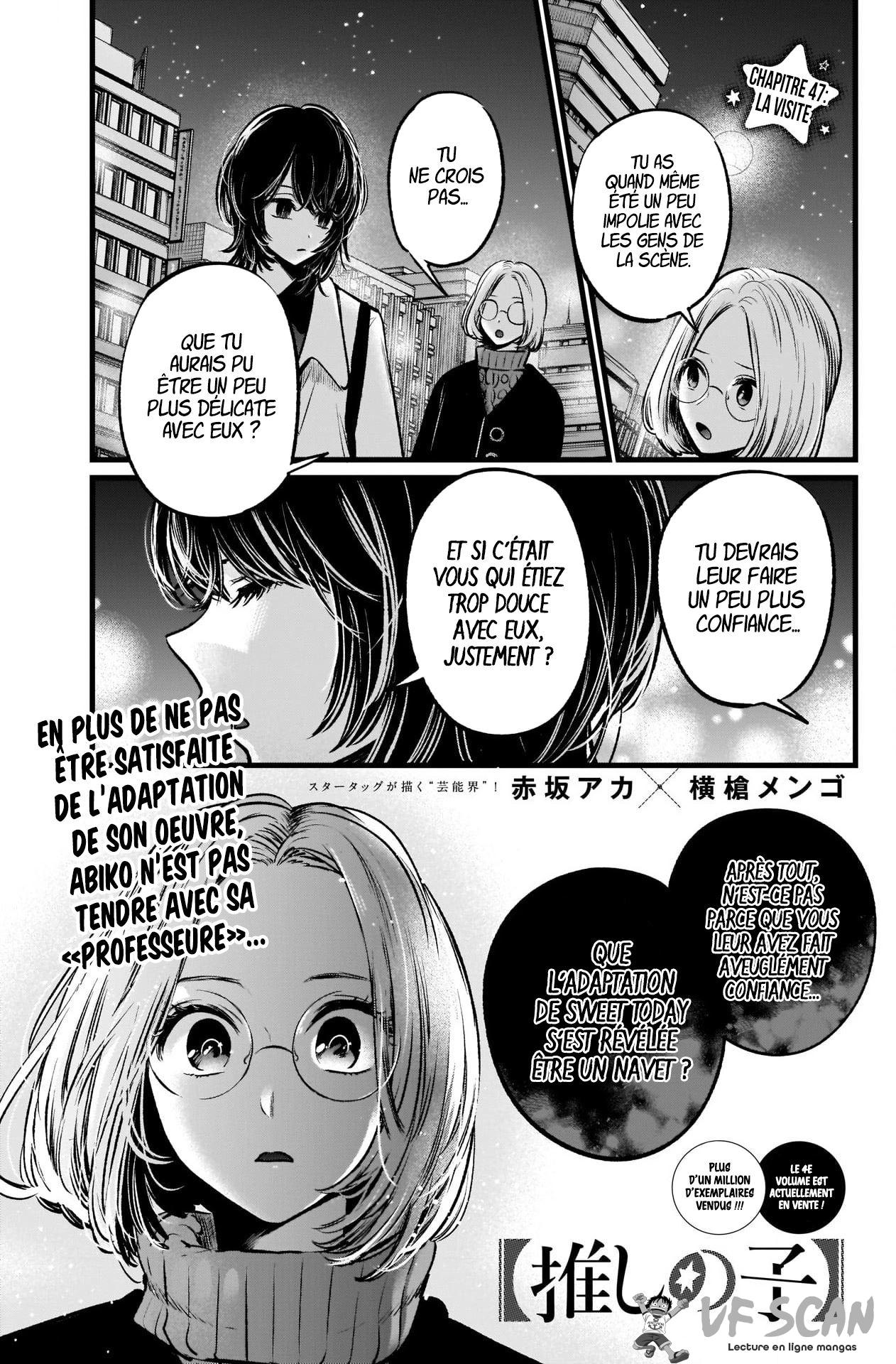 Read Oshi no Ko FR Manga Online