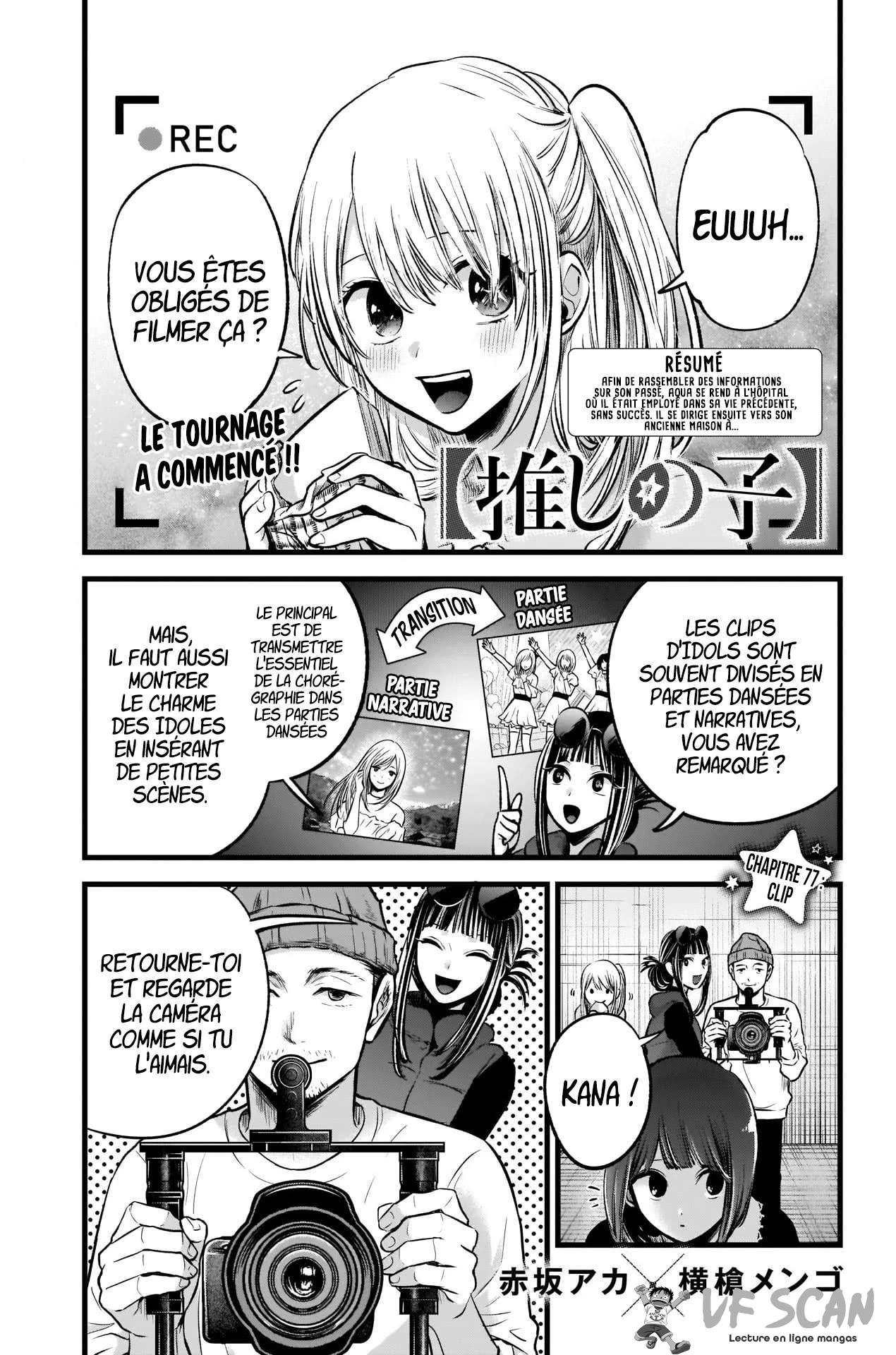 Read Oshi no Ko FR Manga Online