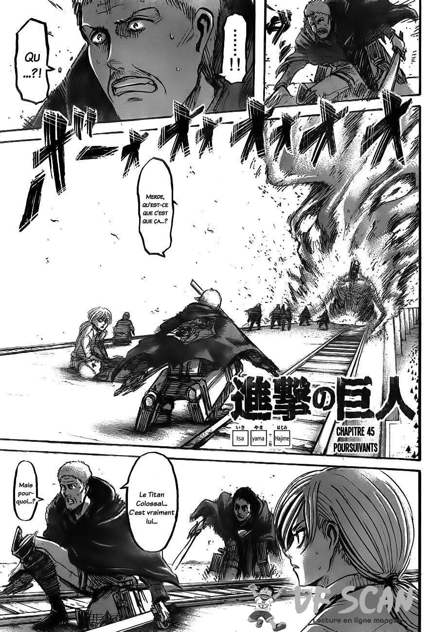 Read Shingeki No Kyojin FR Manga Online