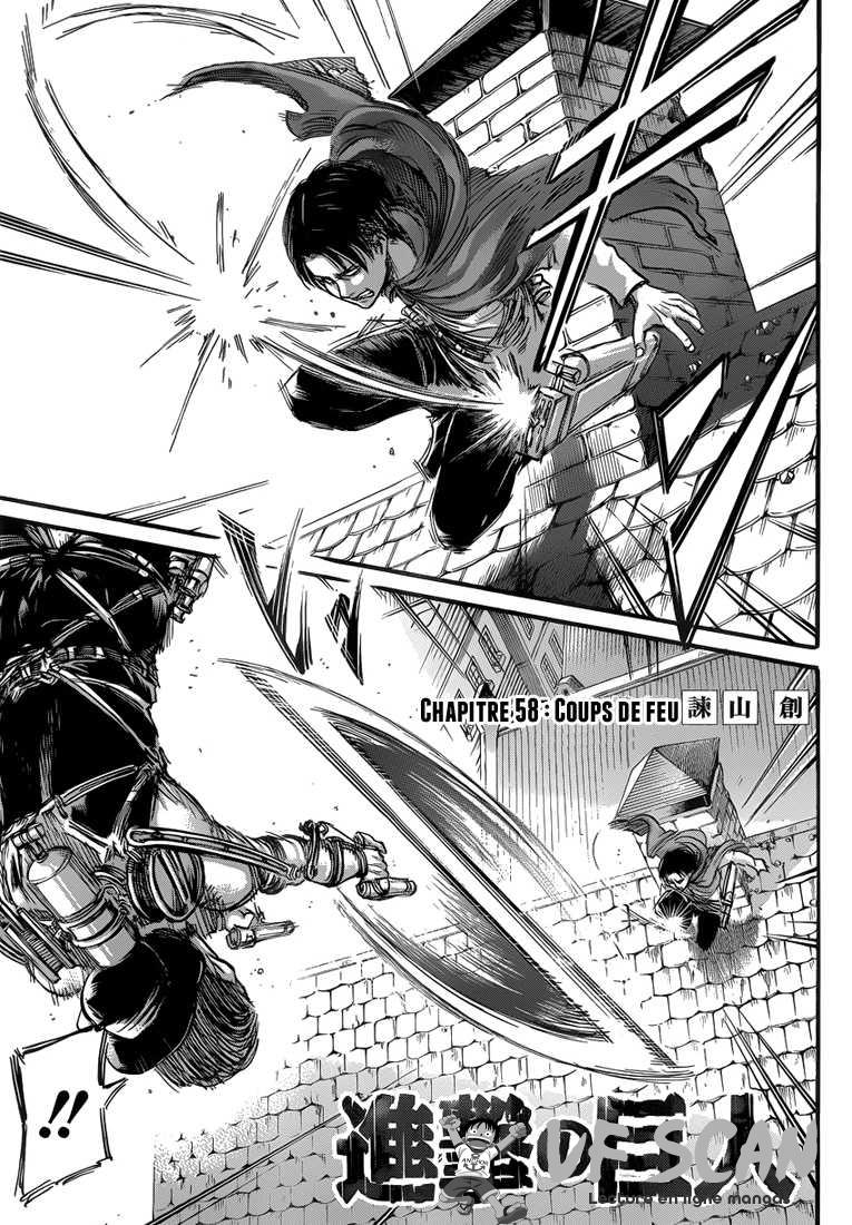 Read Shingeki No Kyojin FR Manga Online