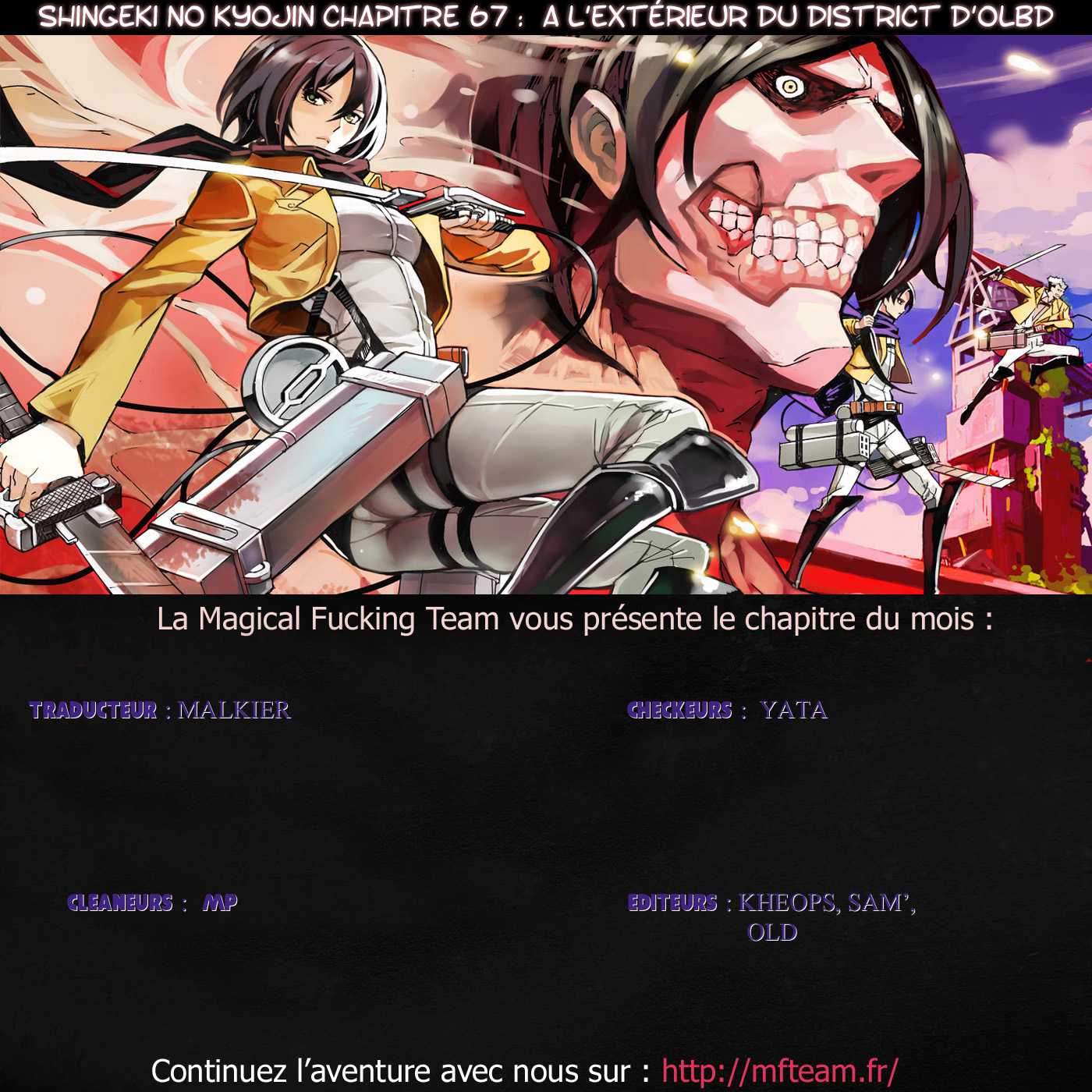 Read Shingeki No Kyojin FR Manga Online