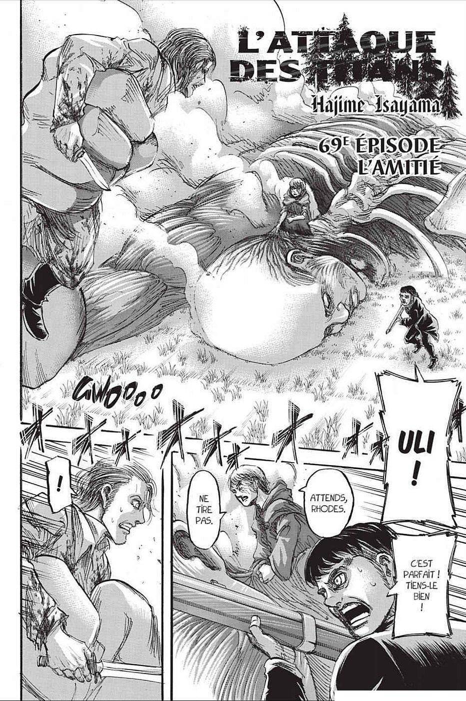 Read Shingeki No Kyojin FR Manga Online