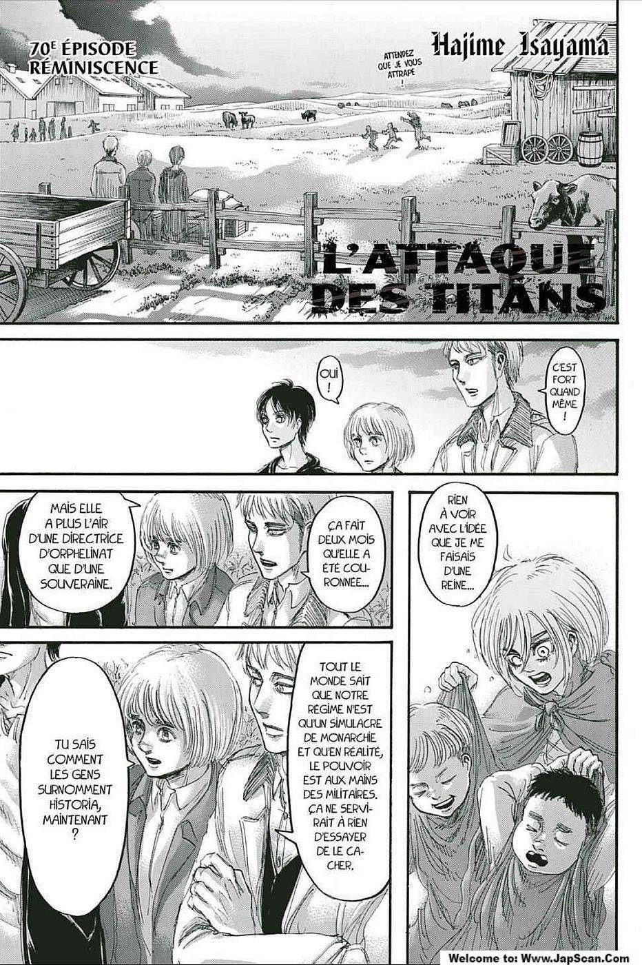 Read Shingeki No Kyojin FR Manga Online
