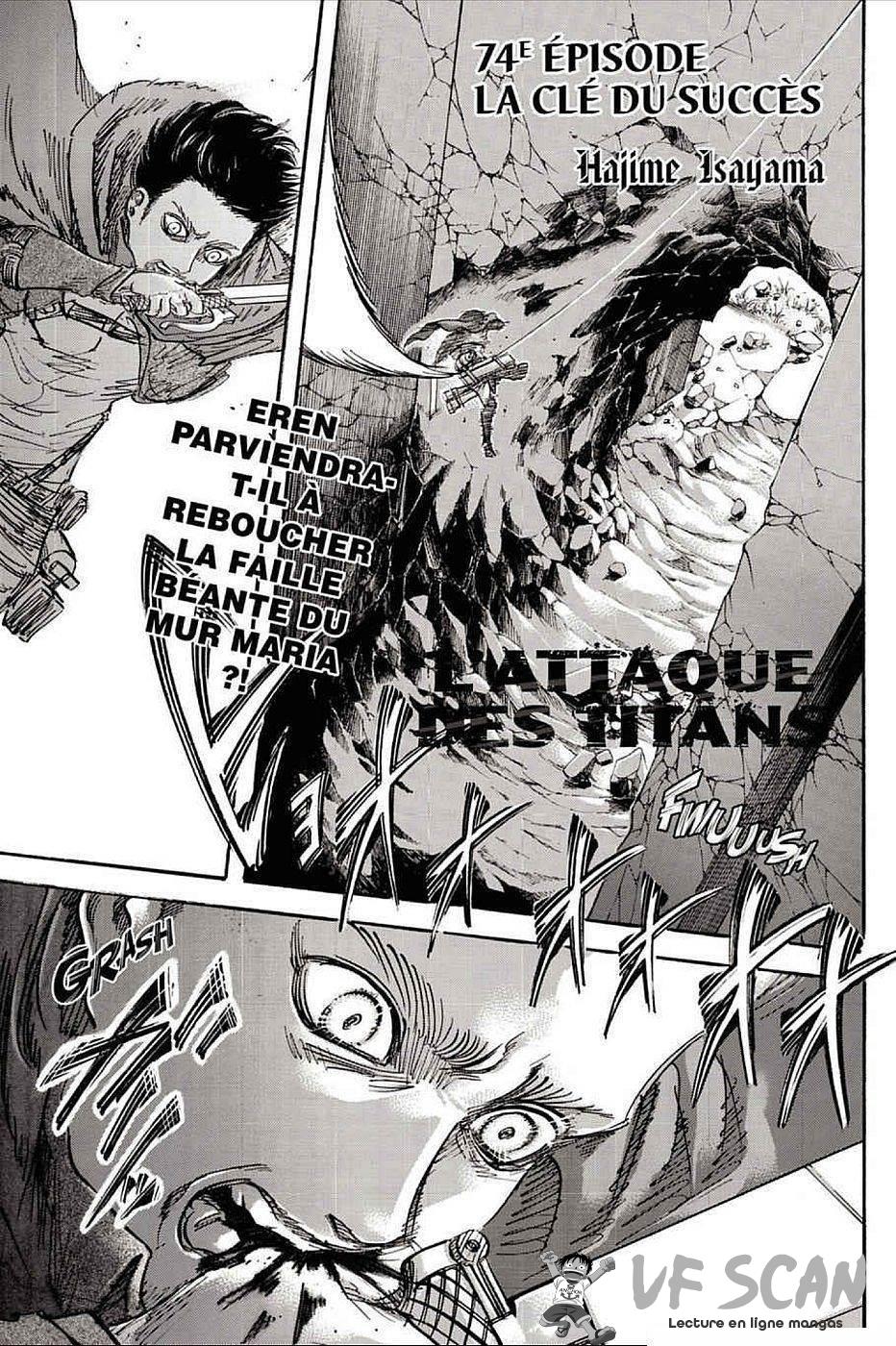 Read Shingeki No Kyojin FR Manga Online