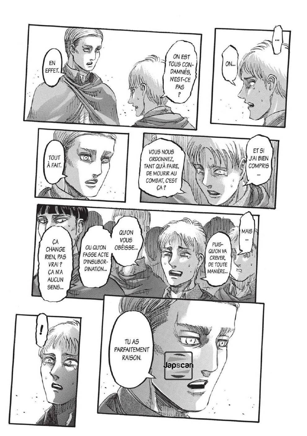 Read Shingeki No Kyojin FR Manga Online