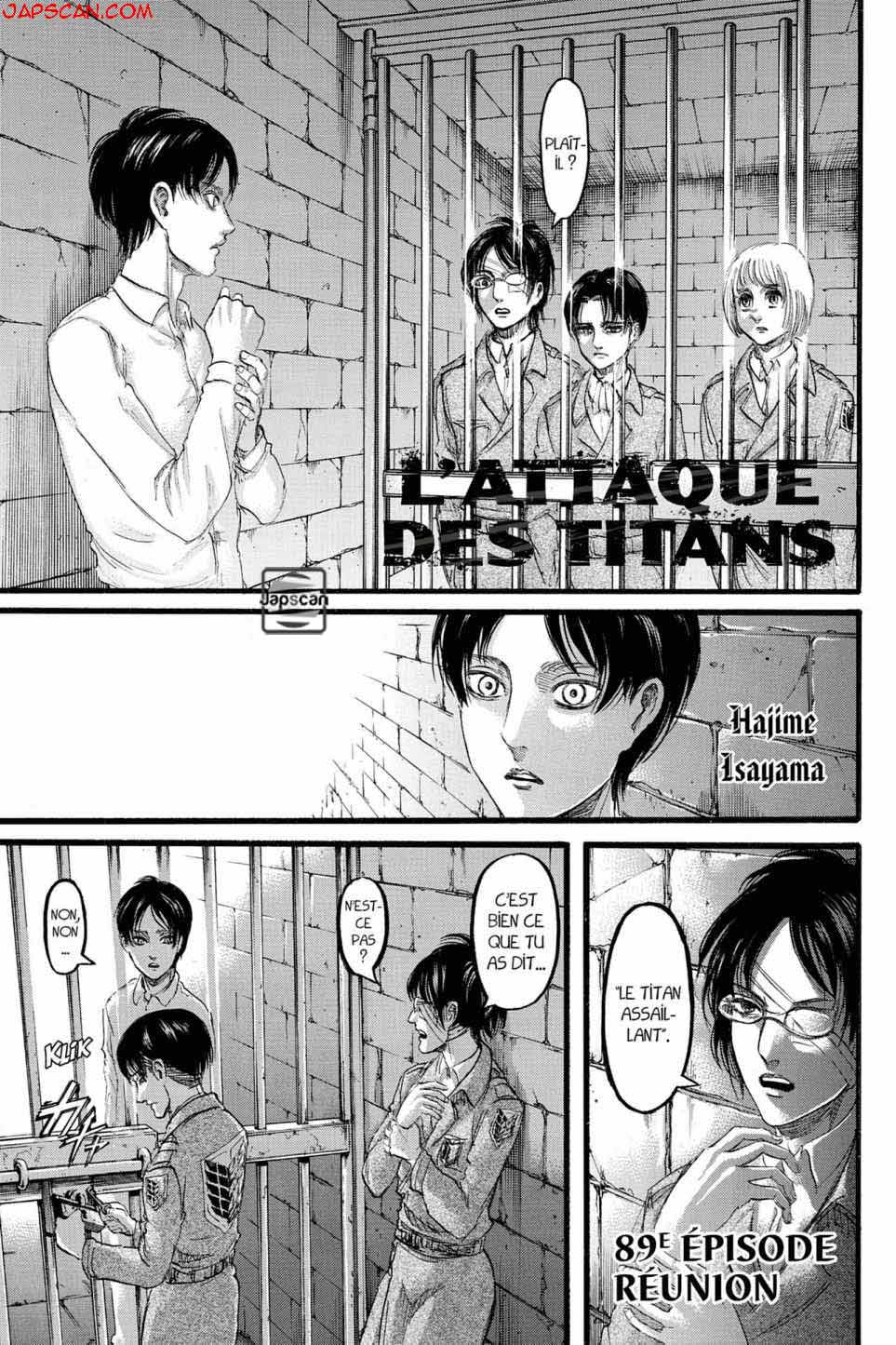 Read Shingeki No Kyojin FR Manga Online