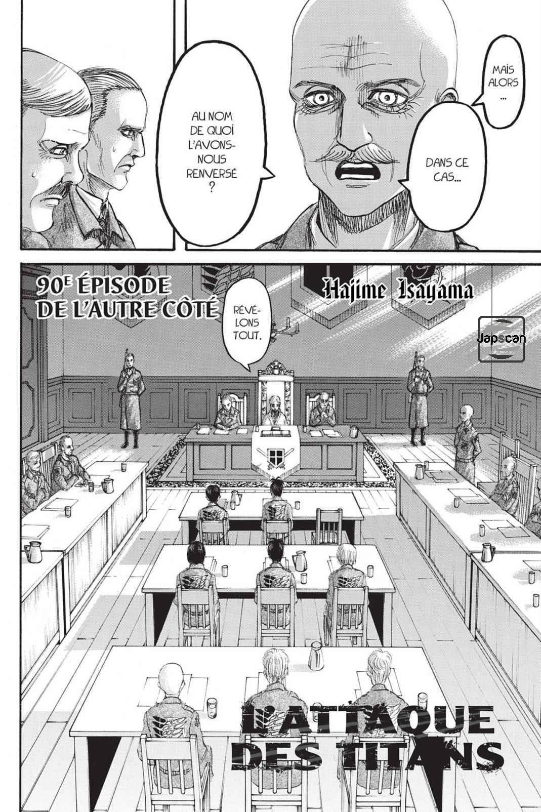 Read Shingeki No Kyojin FR Manga Online