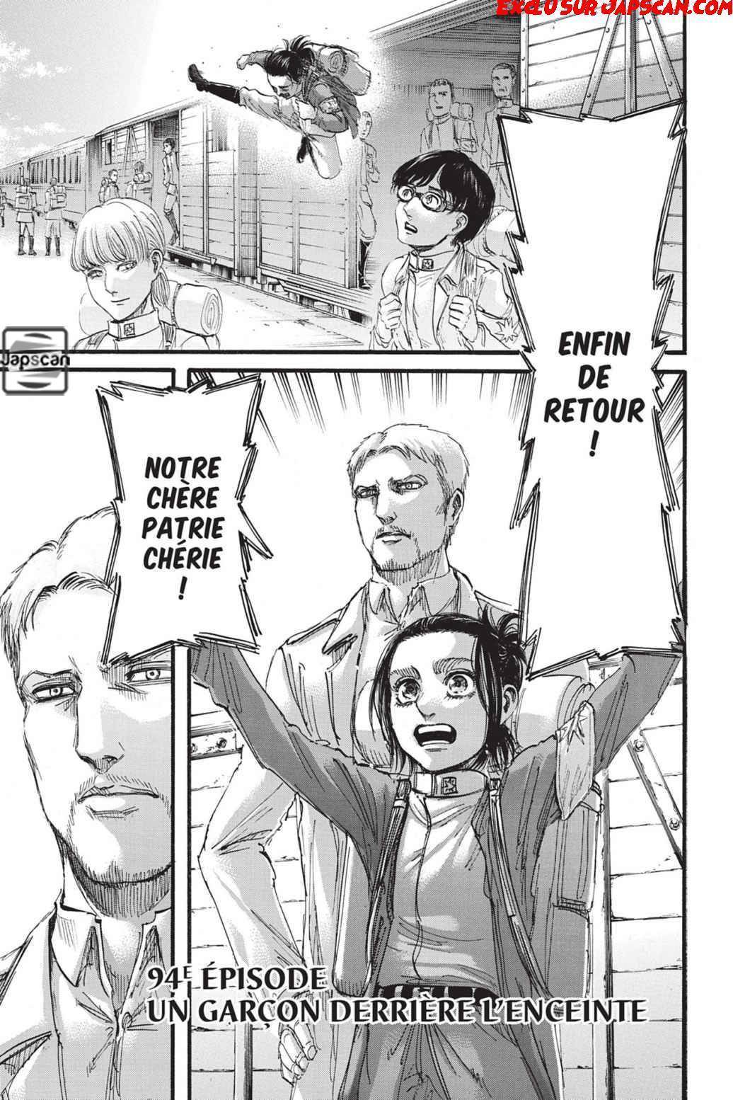 Read Shingeki No Kyojin FR Manga Online