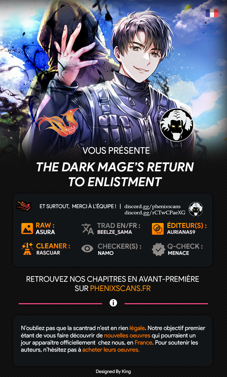 Read The Dark Mage’s Return to Enlistment FR Manga Online