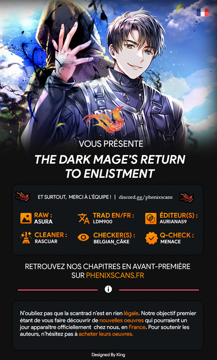 Read The Dark Mage’s Return to Enlistment FR Manga Online