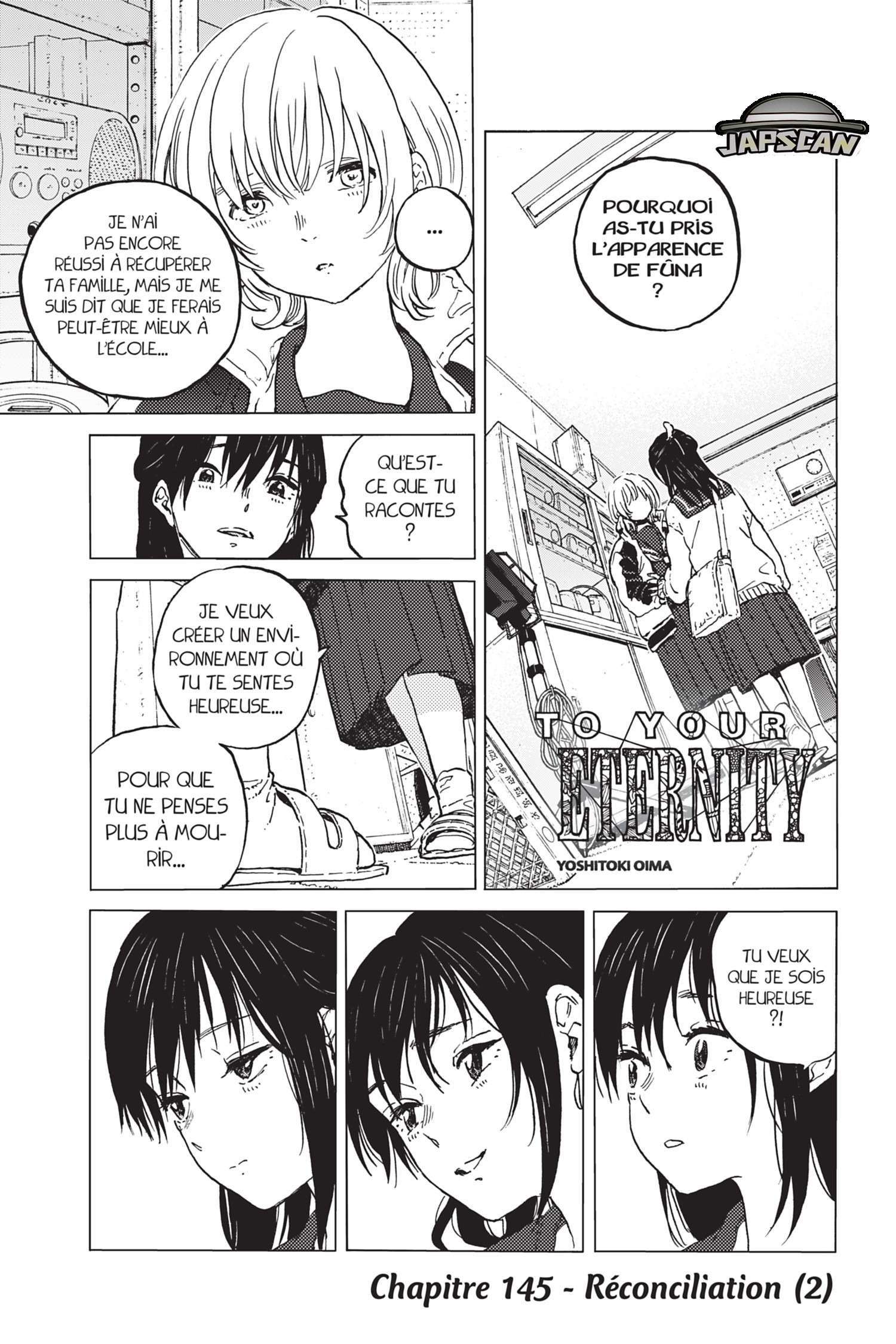 Read To Your Eternity FR Manga Online